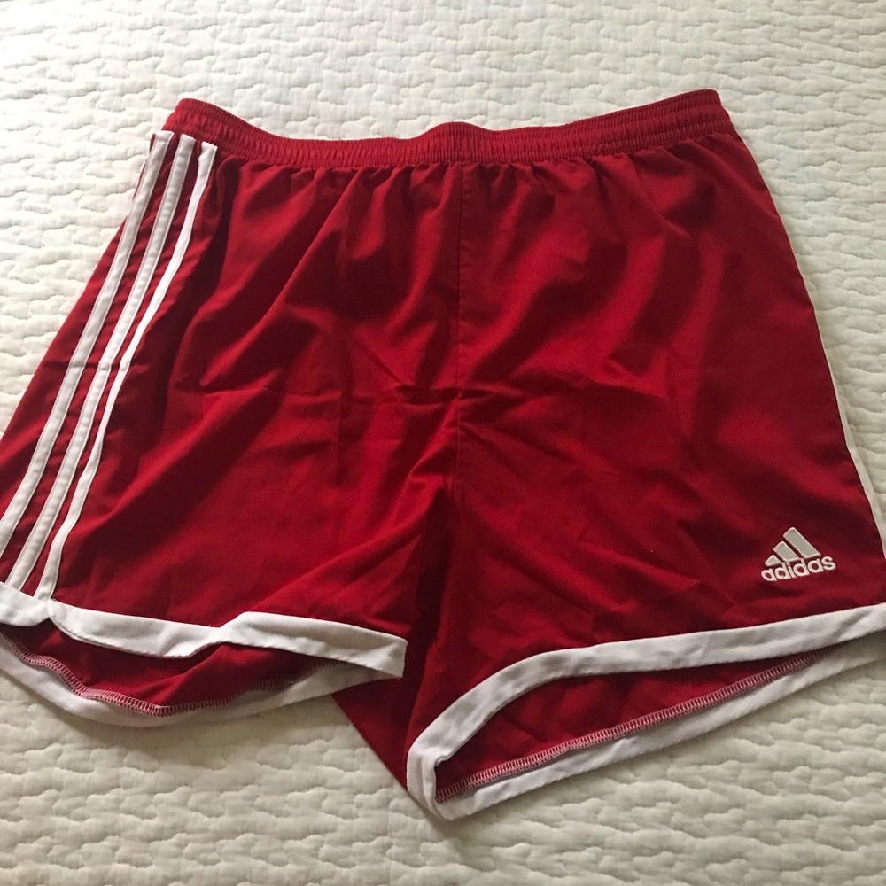 Red Adidas Shorts